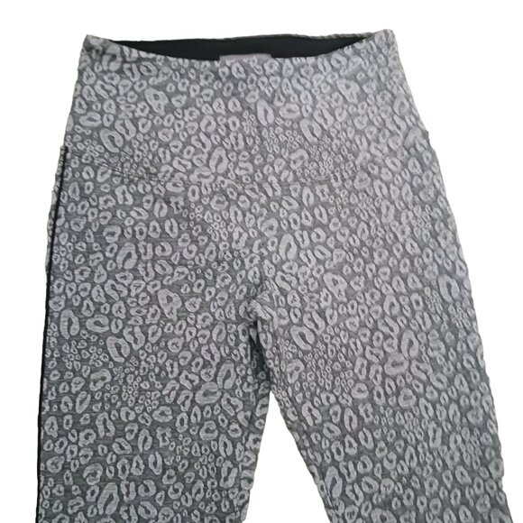 NEW‎ Lyssé Jacquard Leggings High Waisted Sculpting Fit, Charcoal Tabby, Size S - Picture 6 of 14